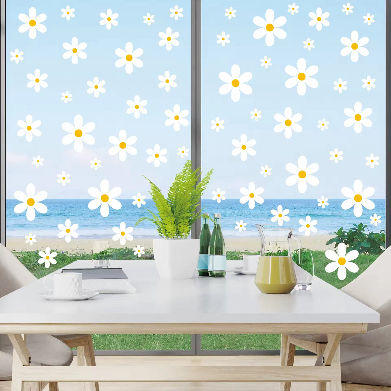 Darling Daisy Window Clings