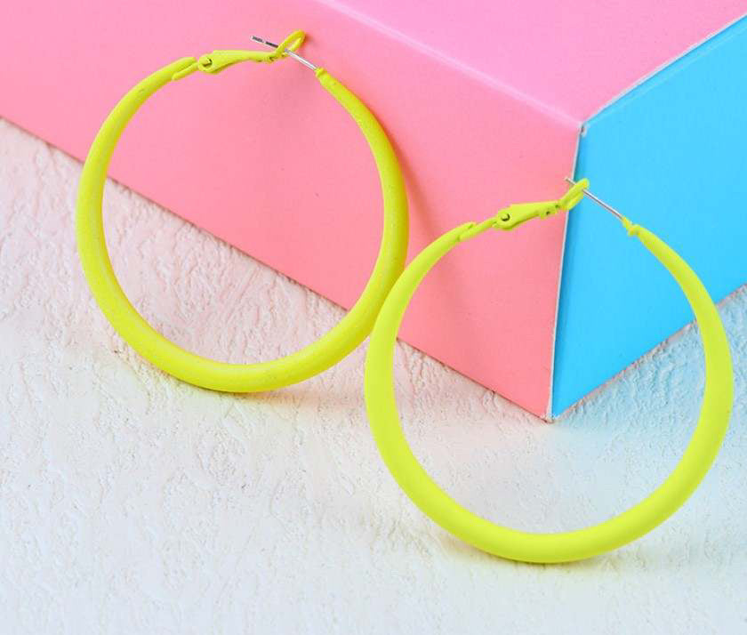 Colorful Hoop Earrings