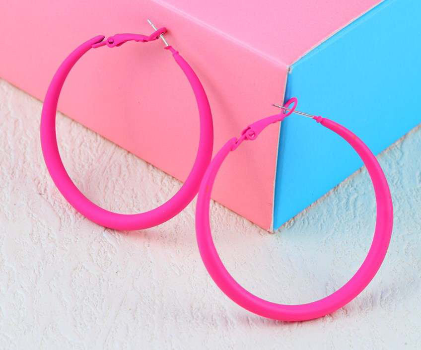 Colorful Hoop Earrings