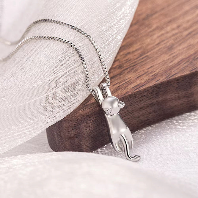 Little Mischief Cat Necklace