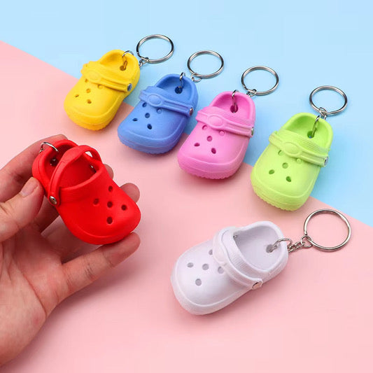 6 Piece Shoe Keychain Set