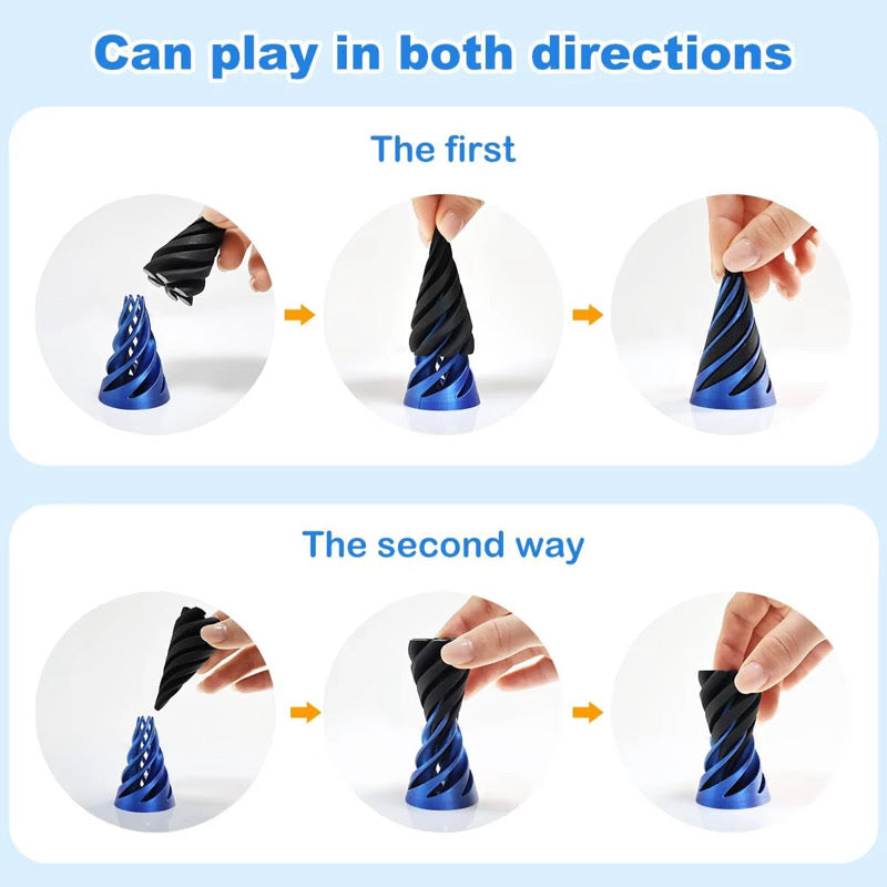 Trending Piece Impossible Cone Fidget Toy Set