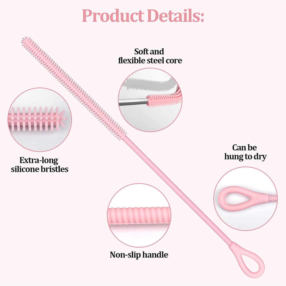 2 Piece Straw Cleaner Set