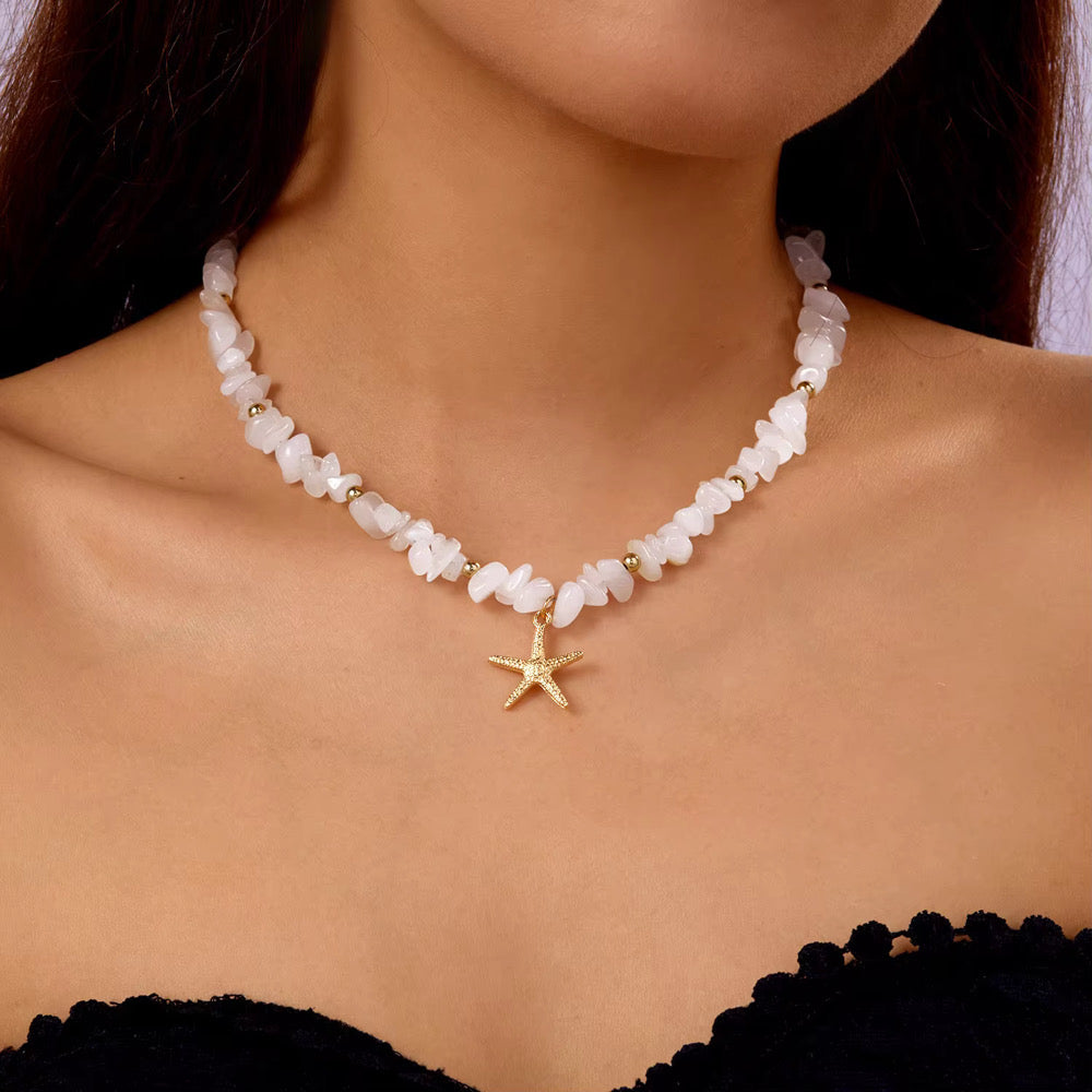 Stunning Starfish Accent Necklace