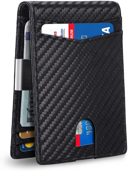 RFID Blocking Leather Wallet