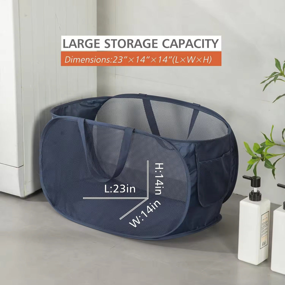 The Smarter Mesh Laundry Basket