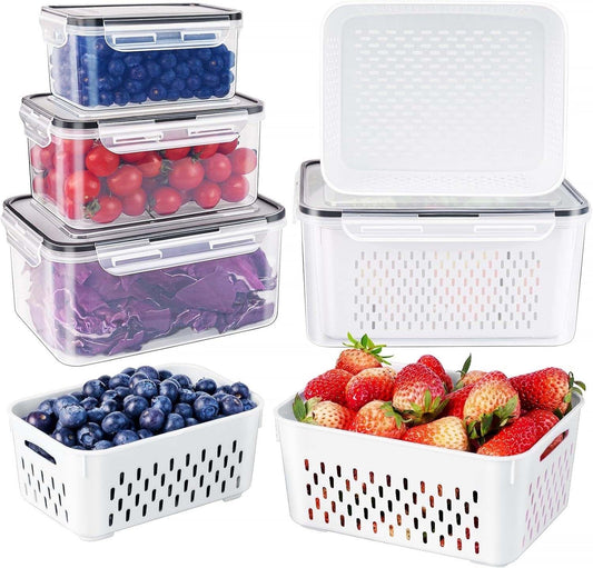 4 Piece Fruit Storage Containers