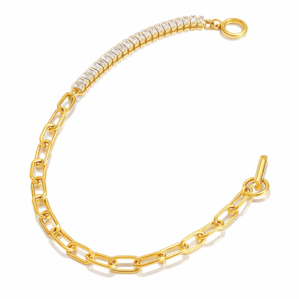 Chain Reaction Glam Bracelet