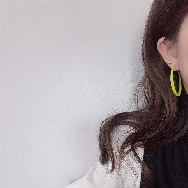 Colorful Hoop Earrings