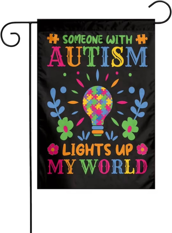 Autism Garden Flags