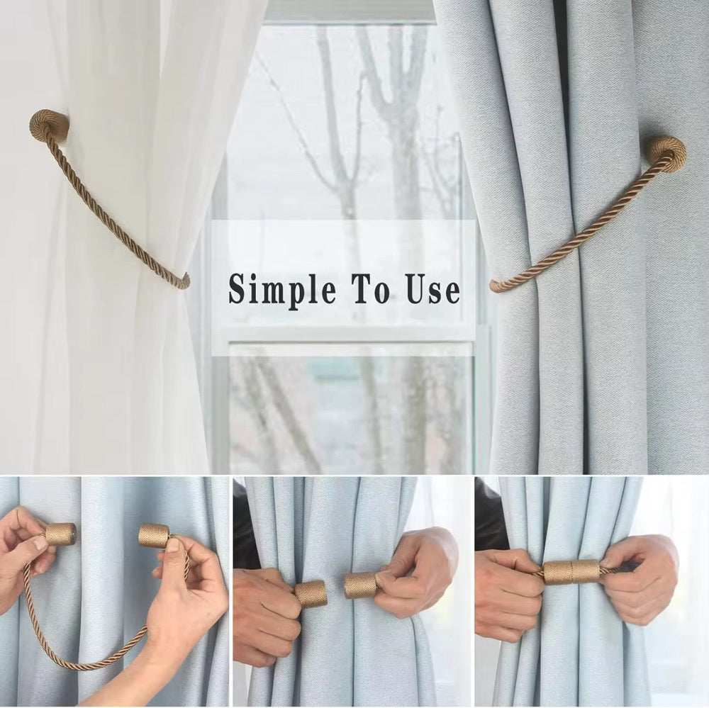Trending Magnetic Curtain Tie-Backs