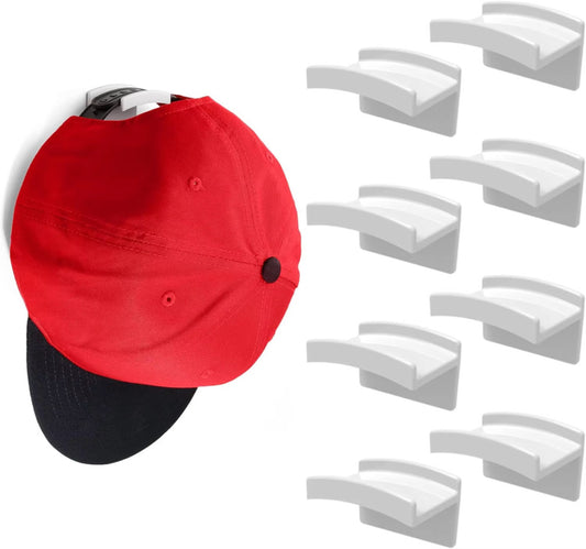 Trending 8 Piece Adhesive Hat Hooks