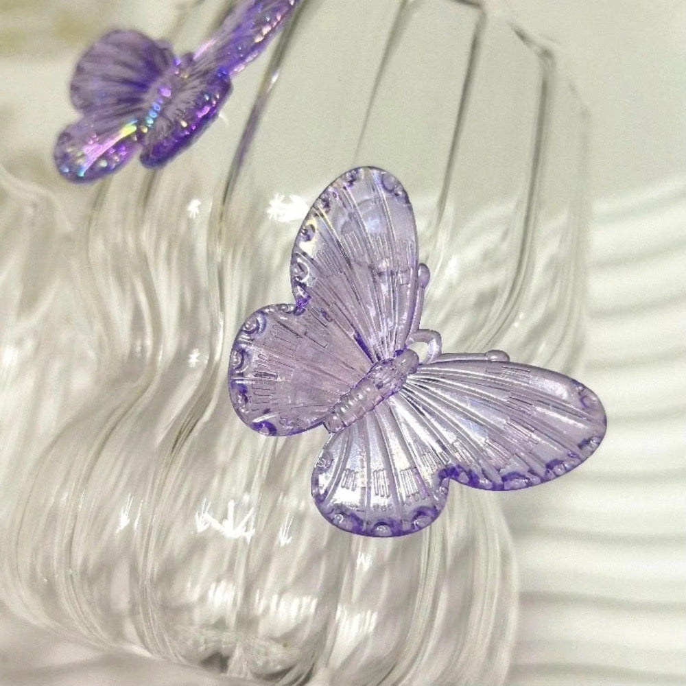 Flutterly Fabulous Glass