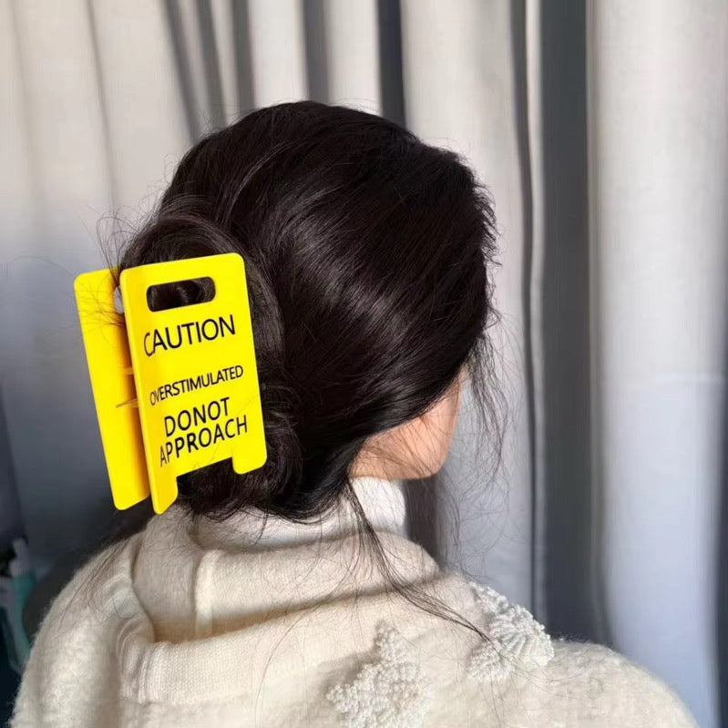 Overstimulated Hair Clip