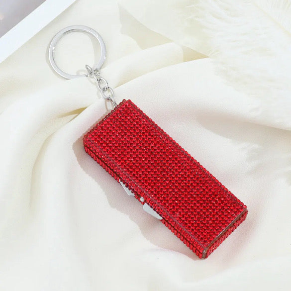 Bring The Bling Medicine Keychain Container