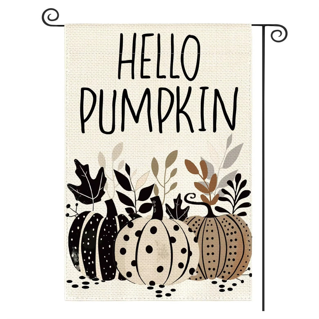 Seasonal Fall Themed Garden Flags
