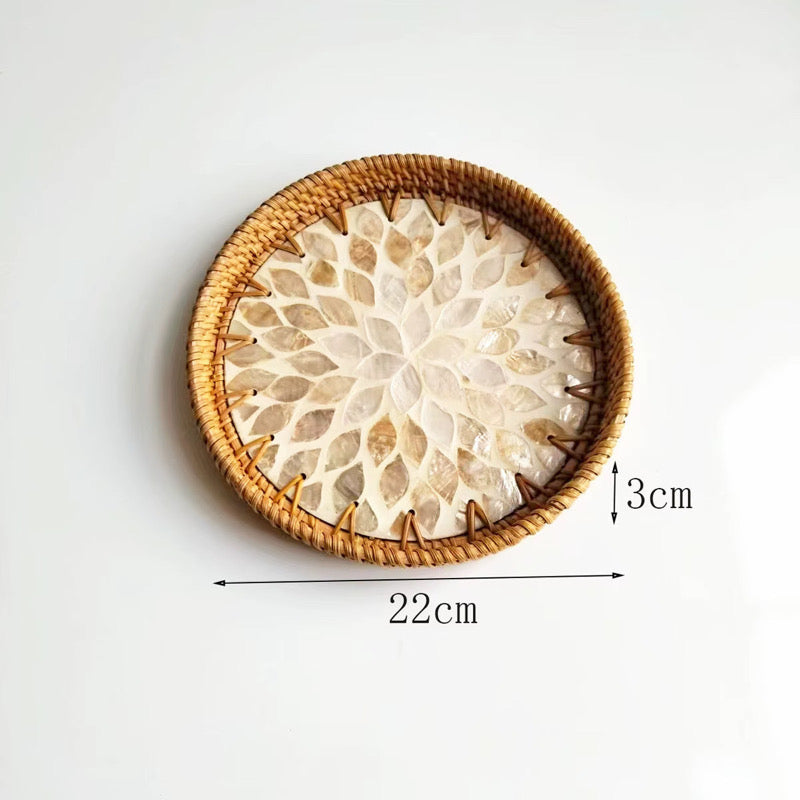 Nest And Nook Round 3 Piece Tray Set