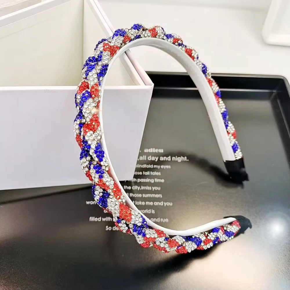Red, White & Glam Headband