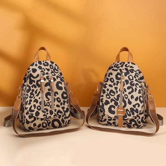 Leopard Backpacks