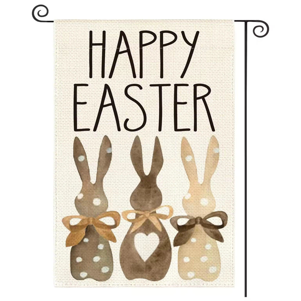 Seasonal Easter Garden Flags