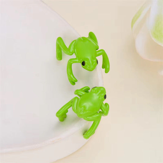 Hop To It Frog Ear Cuffs