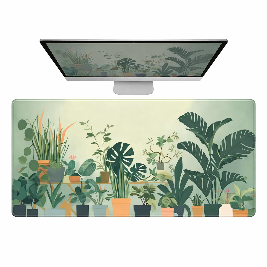 Bloom Where You Work Desk Pad