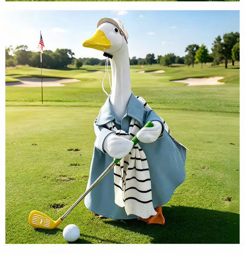 Golf Themed Goose Outfit
