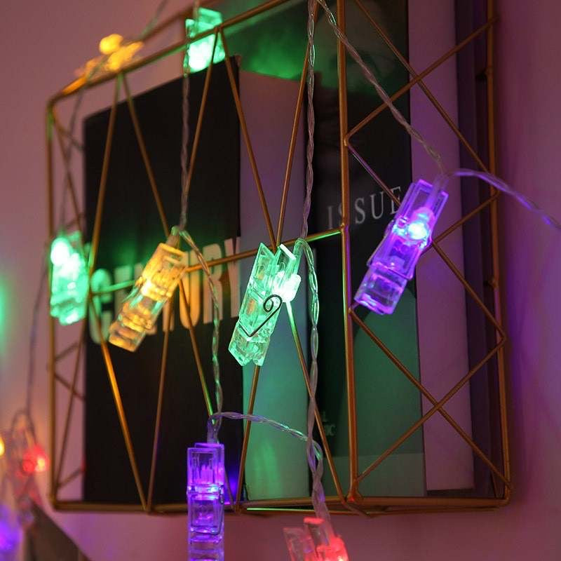 Lights Out LED String Lights on