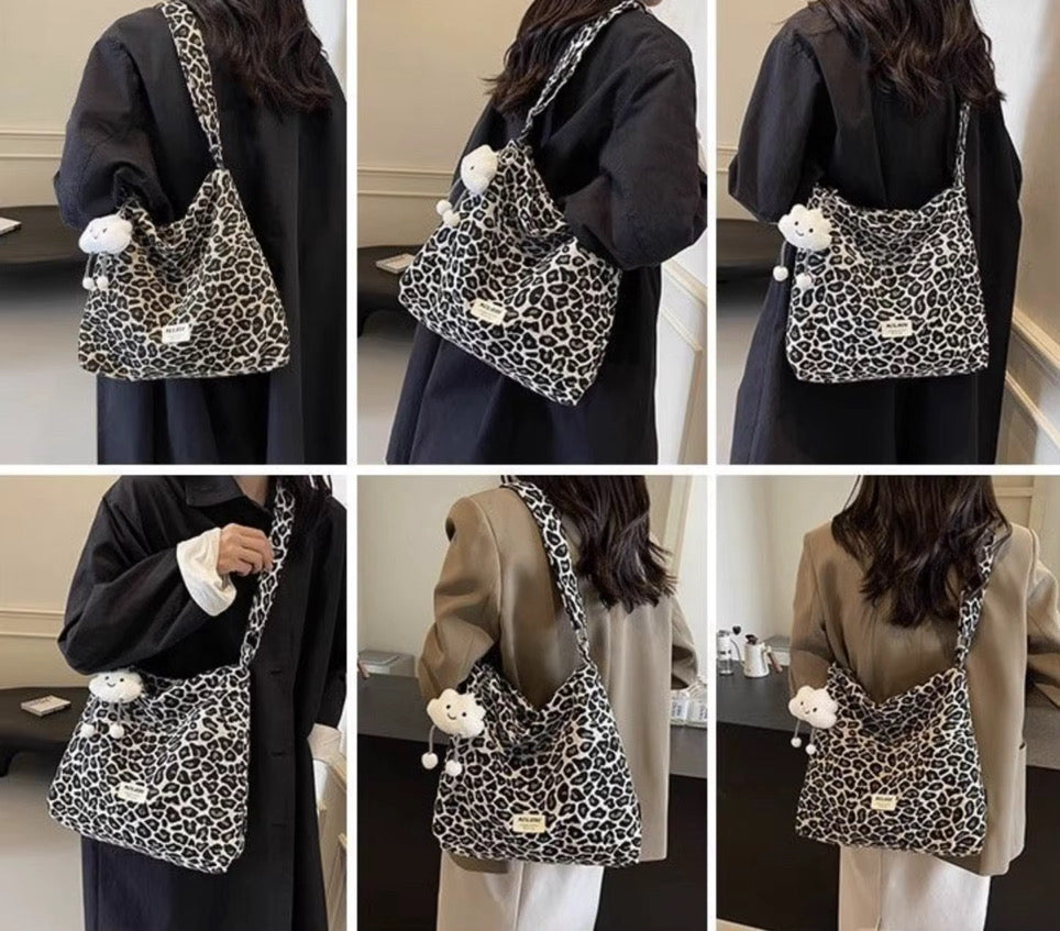 Leopard Smash Shoulder Bag