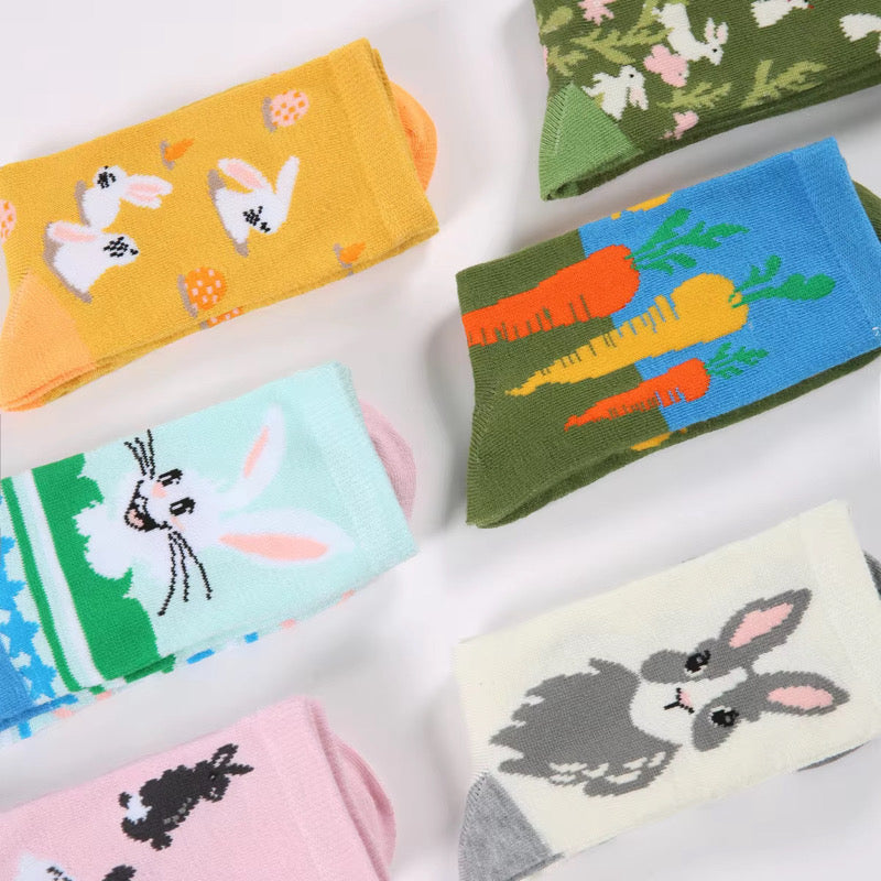 6 Pair Easter Sock Set