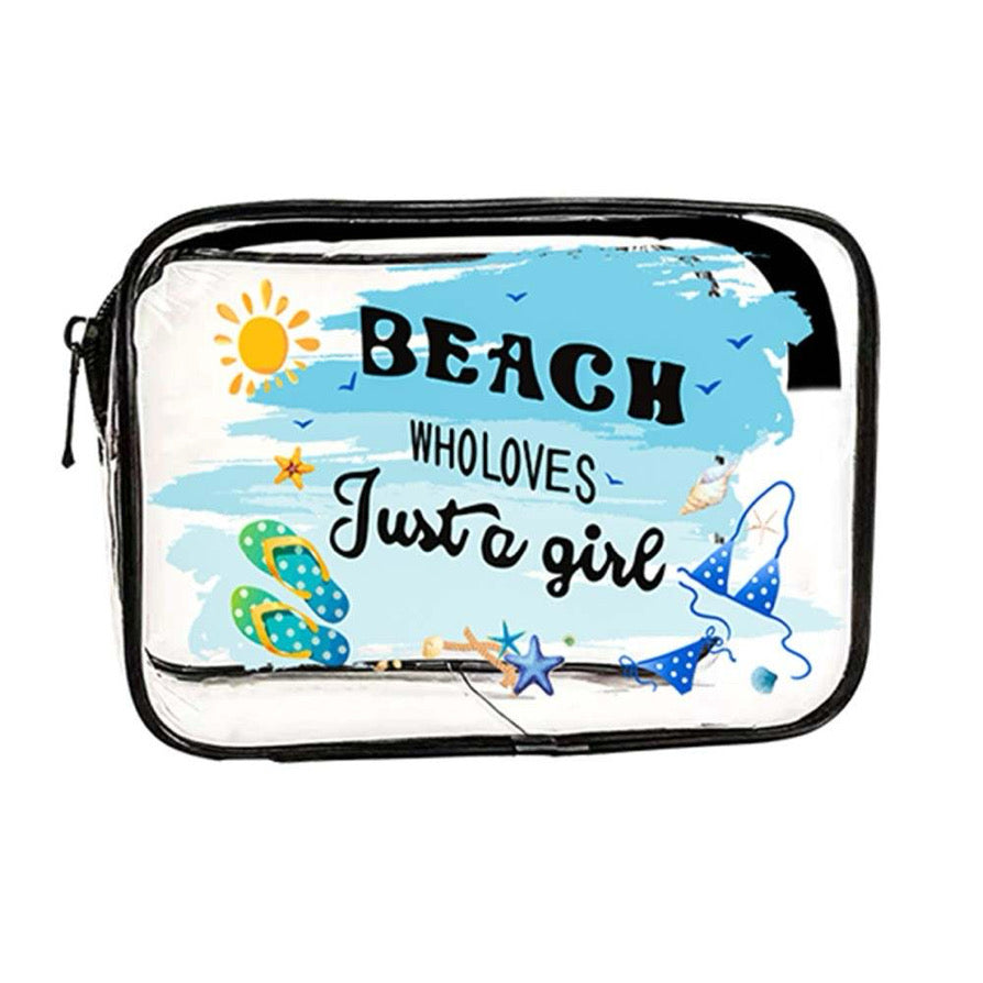 Beachy Beach Cosmetic Bags