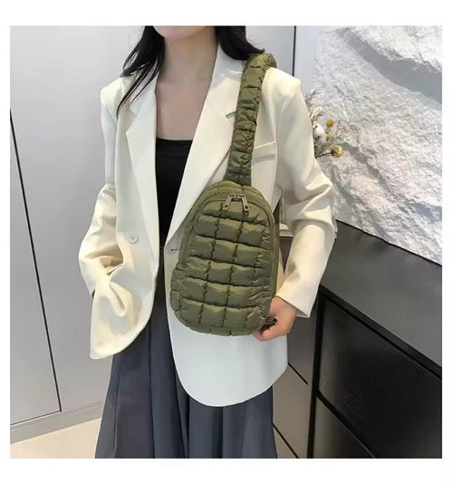 OPEN Puffy Crossbody Bag