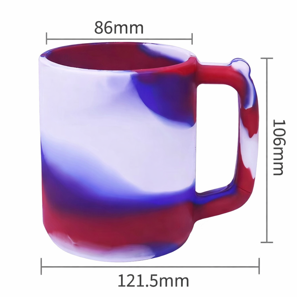 Red, White & Fun Silicone 20 Oz. Mug