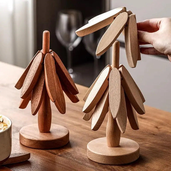 Foldable Tree Trivets