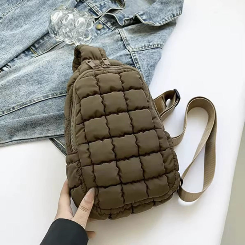 OPEN Puffy Crossbody Bag