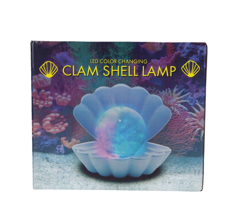 Pearl Clam Shell Light