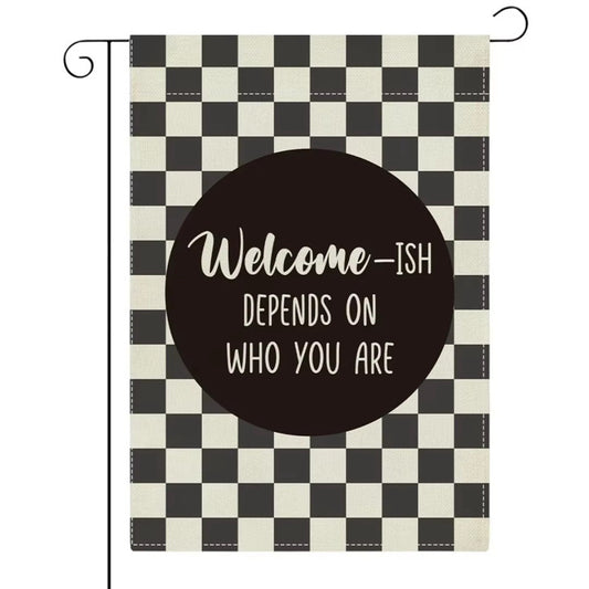 FUNNY Seasonal Garden Flags