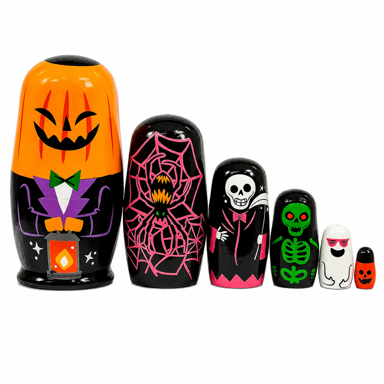 The Spooky Stack Nesting Doll Set