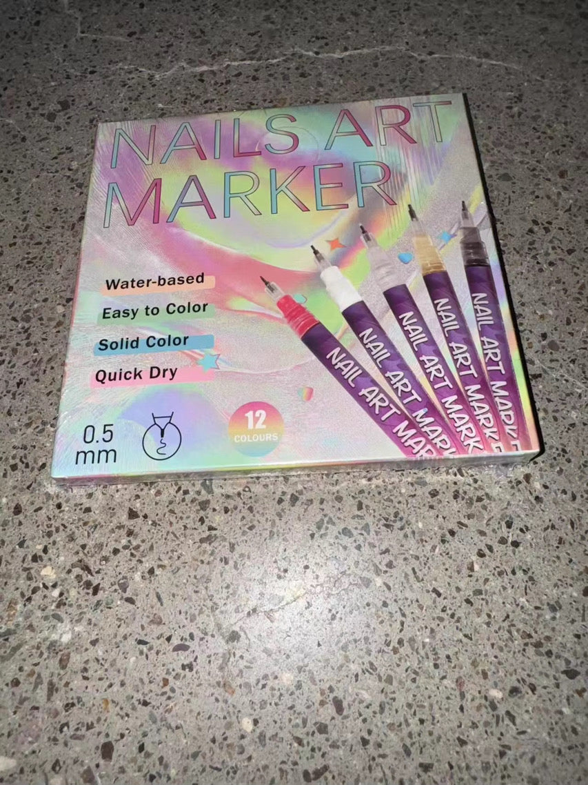 Nail Doodle Pens