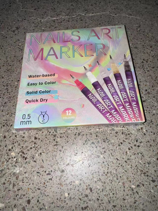Nail Doodle Pens