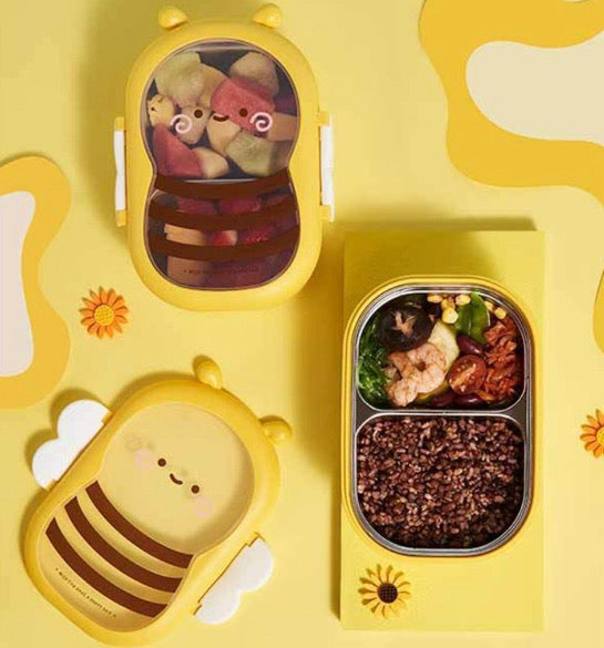 Bee Shaped Stainless Steel Lunch Container