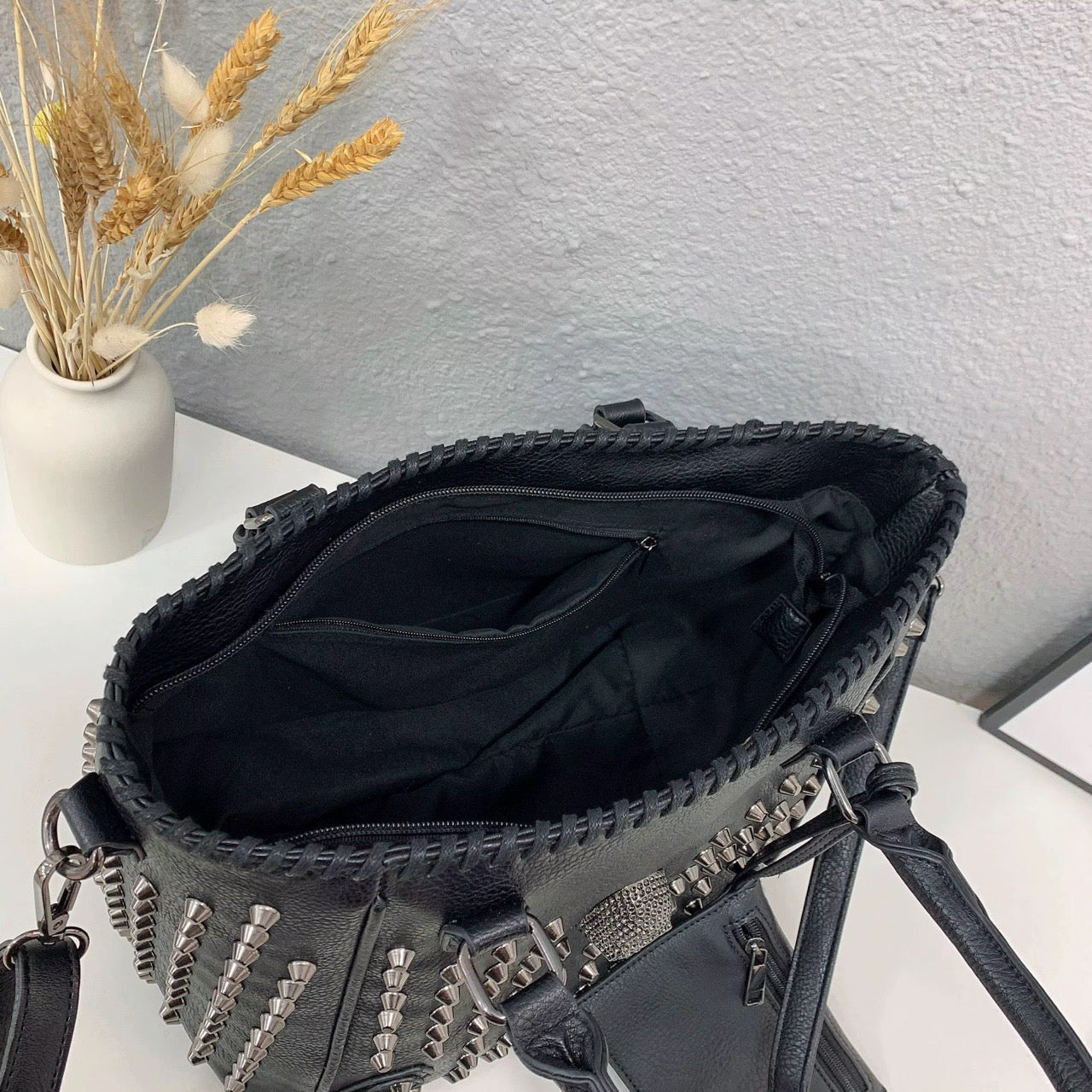 The Rebel Stud Purse