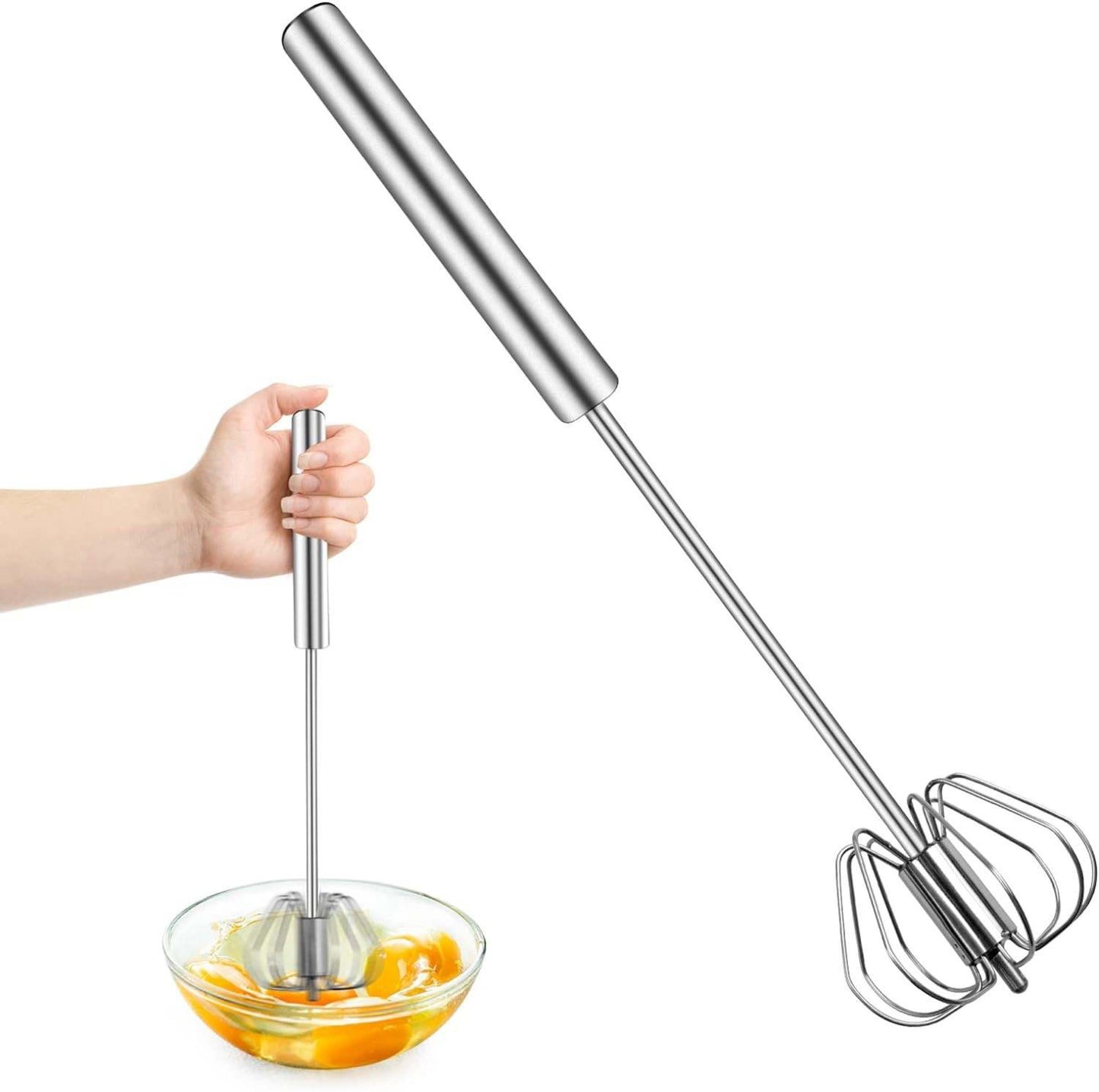 Stainless Steel Long Handled Whisk