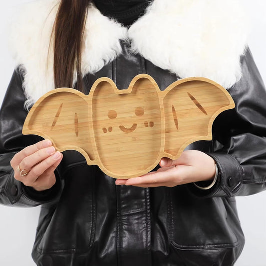 Bats & Bites Halloween Bat Serving Platter