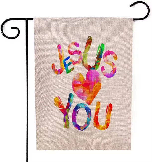 Faith Themed Garden Flags