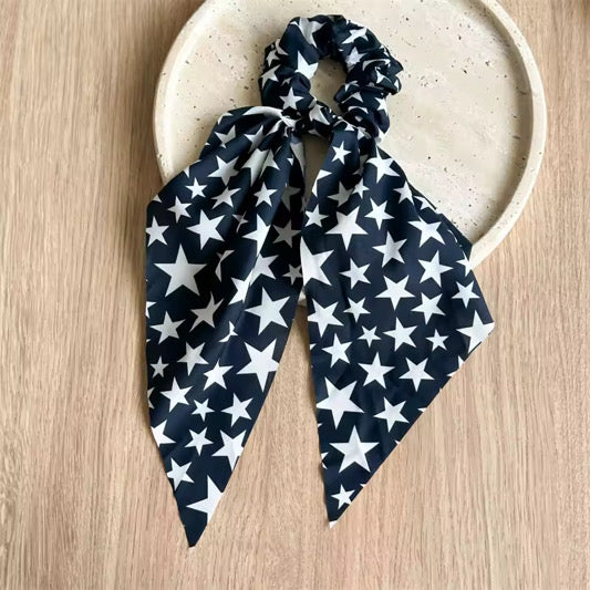 4 Piece Patriotic Hair Scarf Set