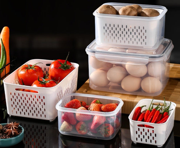 4 Piece Fruit Storage Containers