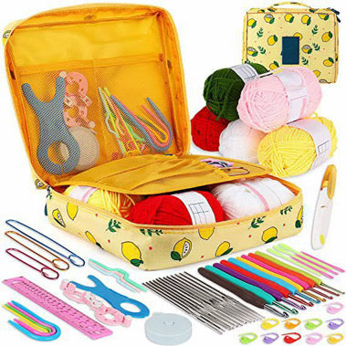 Hooked And Happy Crochet Kit