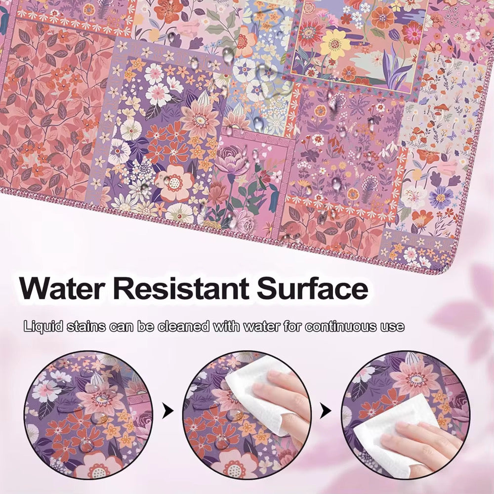 Floral Desk Pad