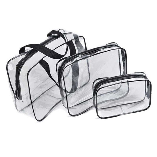 3 Piece Clear Bag Storage Solution